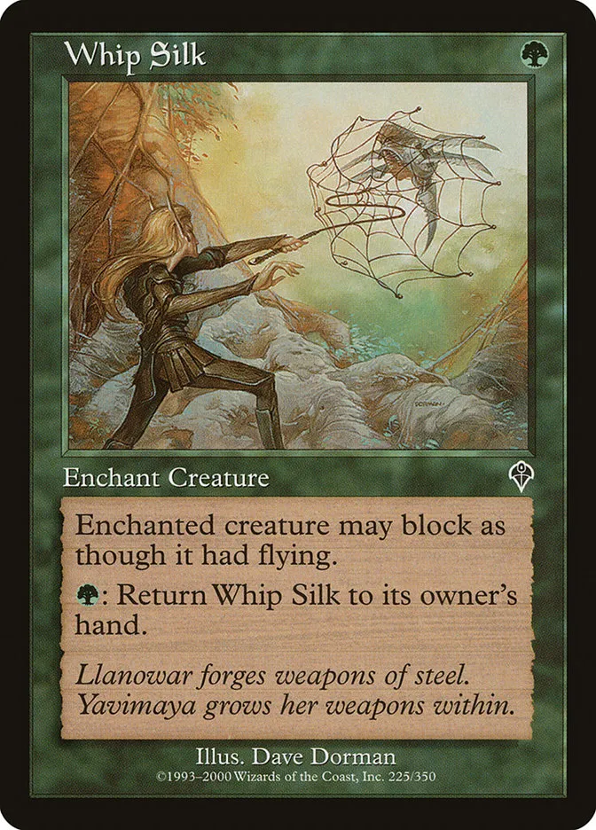 2000 Invasion Whip Silk common #225 common card image
