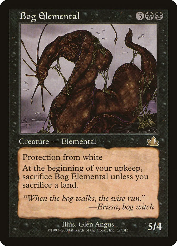 2000 Prophecy Bog Elemental rare #57 rare card image