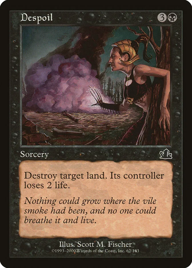 2000 Prophecy Despoil common #62 common card image