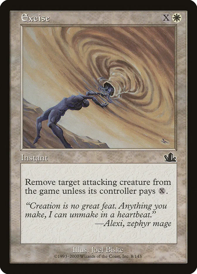 2000 Prophecy Excise common #8 common card image