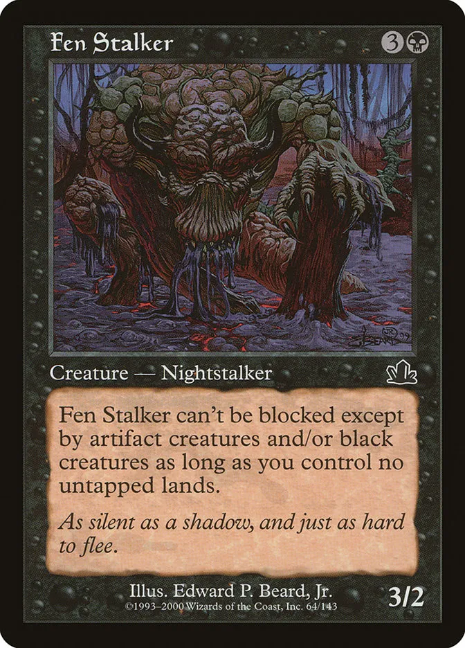 2000 Prophecy Fen Stalker common #64 common card image