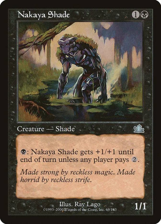 2000 Prophecy Nakaya Shade uncommon #69 uncommon card image