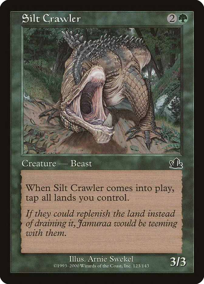 2000 Prophecy Silt Crawler common #123 common card image