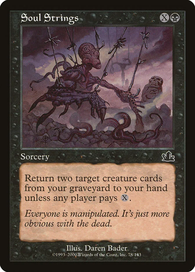 2000 Prophecy Soul Strings common #78 common card image
