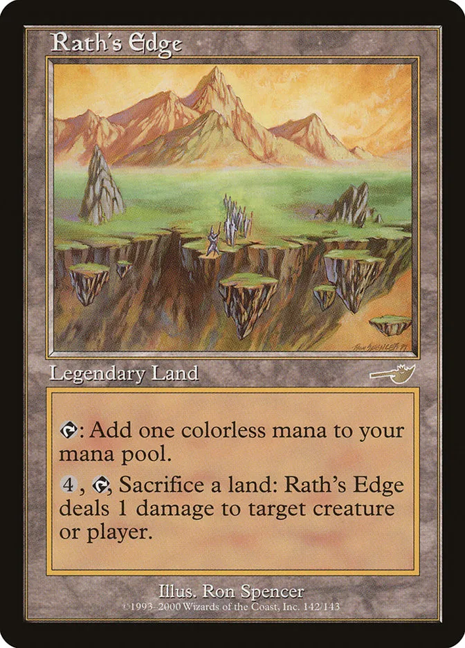 2000 Nemesis Rath's Edge rare #142 unlisted card image