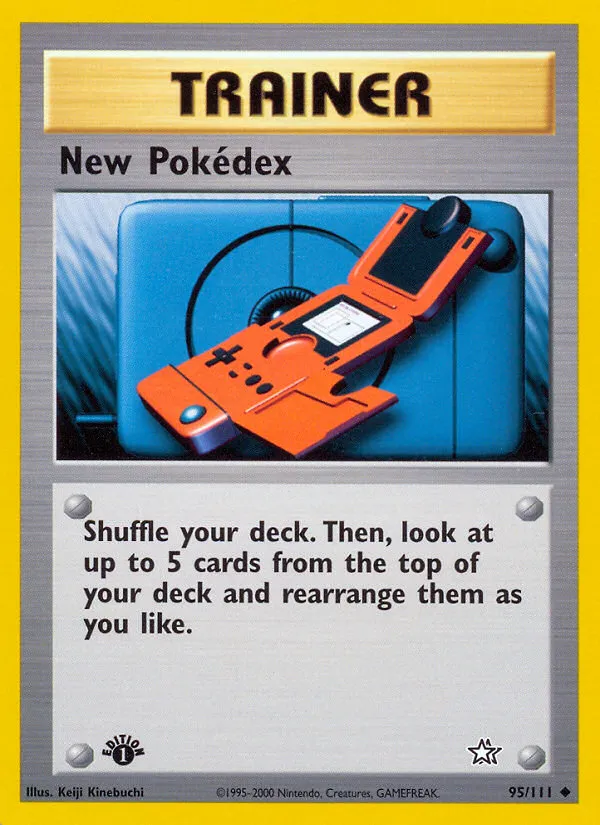 2000 Neo Genesis New Pokédex #095/111 Uncommon card image