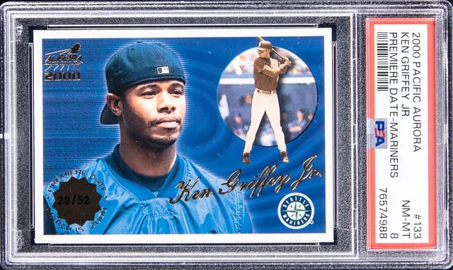 2000 Pacific Aurora Premiere Date Mariners Ken Griffey Jr. #133 card image