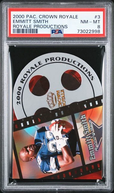 2000 Pacific Crown Royale Royale Productions Emmitt Smith #3 card image