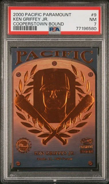 2000 Pacific Paramount Cooperstown Bound Ken Griffey Jr. #9 card image