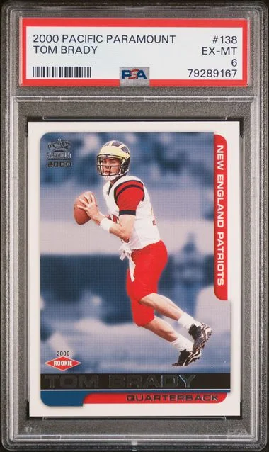 2000 Pacific Paramount Tom Brady #138 card image
