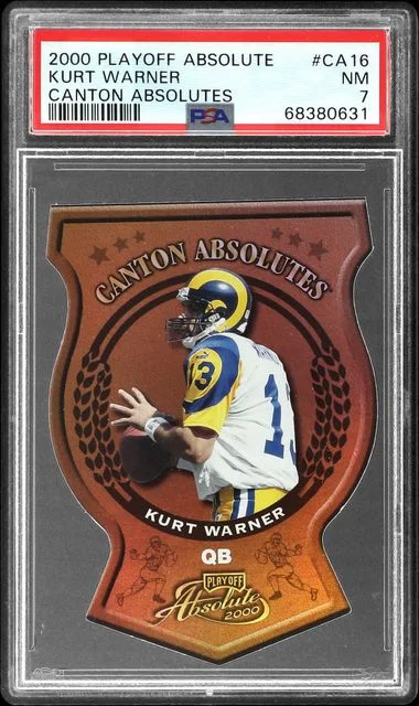 2000 Playoff Absolute Kurt Warner Canton Absolutes #CA16 card image