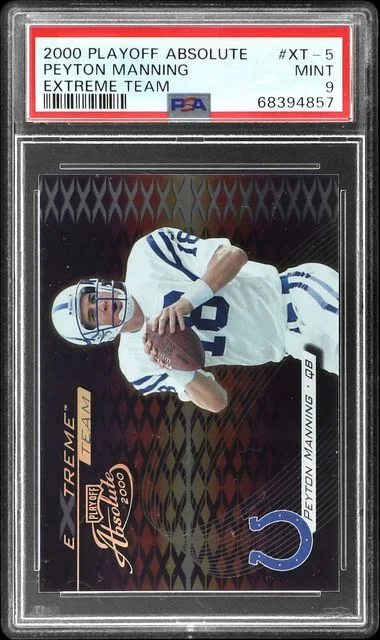 2000 Playoff Absolute Peyton Manning Extreme Team #XT-5 card image