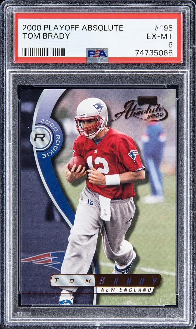 2000 Playoff Absolute Tom Brady SSD #195 card image