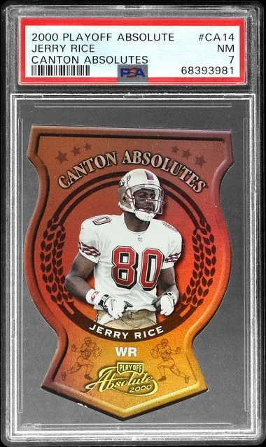 2000 Playoff Jerry Rice Canton Absolutes #CA14 card image