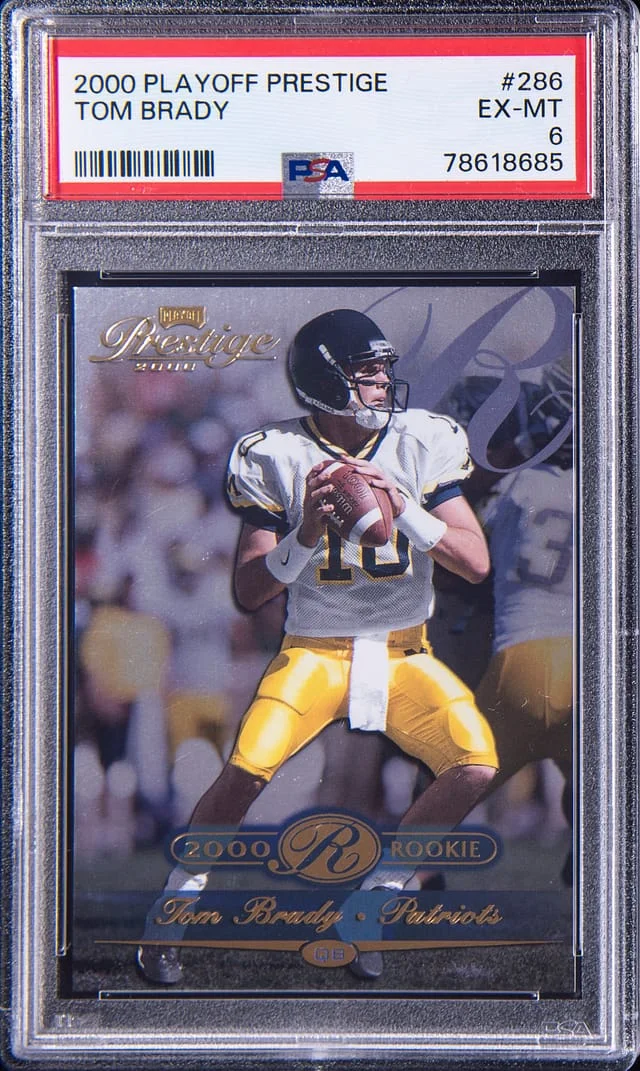 2000 Playoff Prestige Tom Brady #288 card image