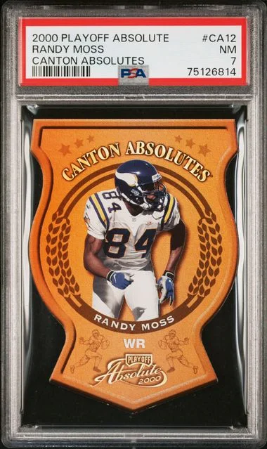 2000 Playoff Randy Moss Canton Absolutes #Ca12 card image