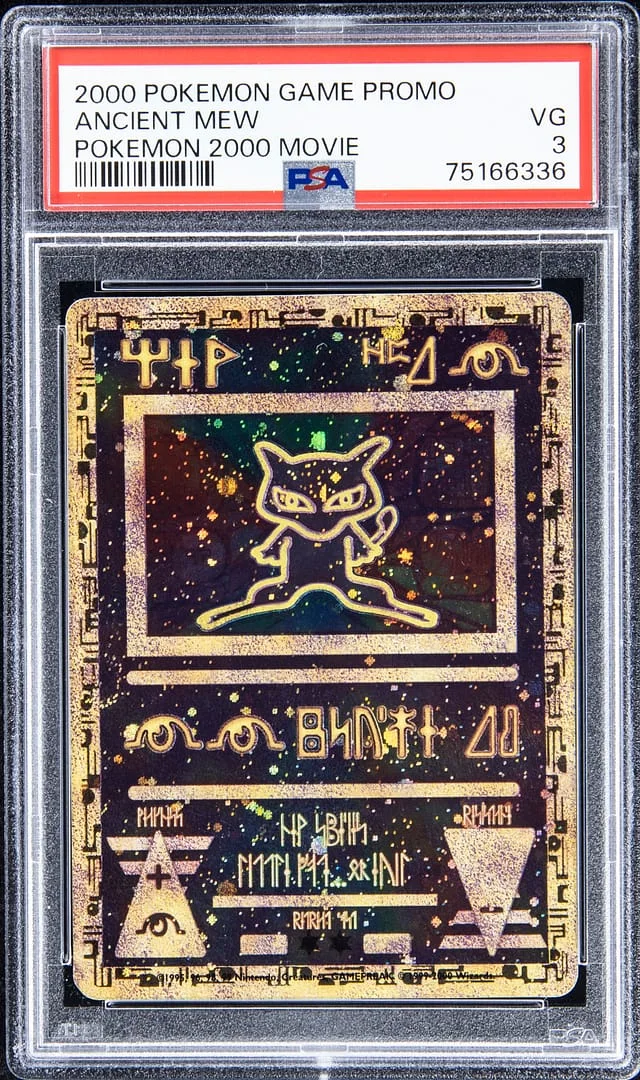 2000 Pokemon Base Set Promo Pokemon Movie Ancient Mew #2000 card image