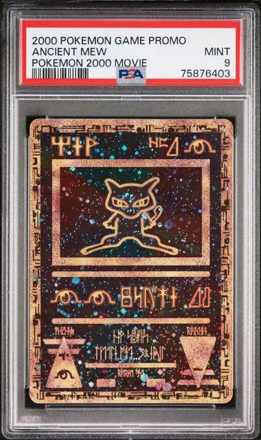 2000 Pokemon Game Movie Pokemon Movie Ancient Mew #2000 card image