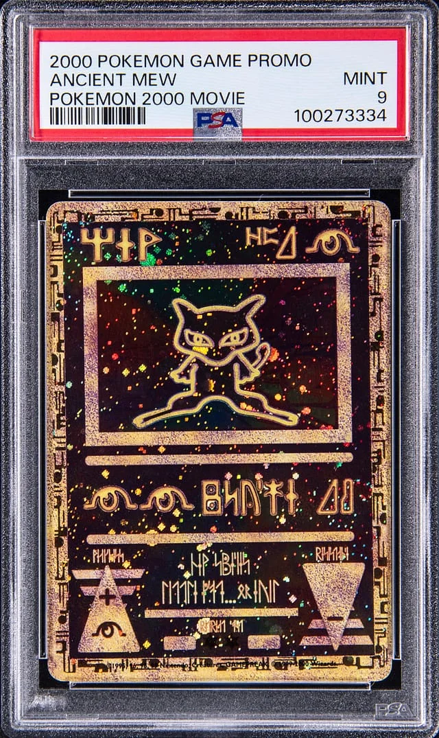 2000 Pokemon Game Pokemon Movie Promo Ancient Mew #2000 card image