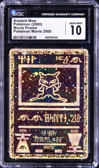 2000 Pokemon Pokemon Movie Promo Ancient Mew #2000 card image