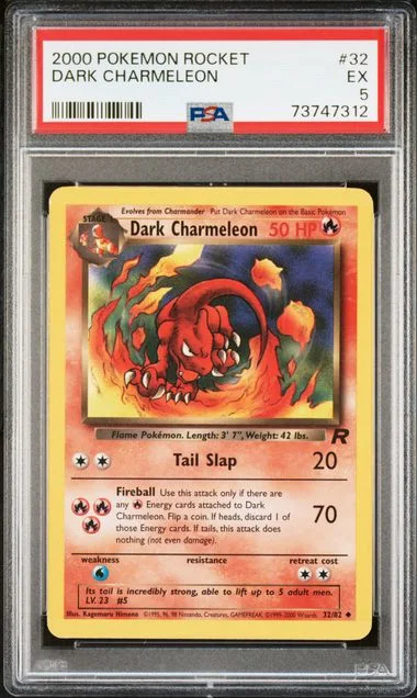 2000 Pokemon Rocket Dark Charmeleon #32 card image