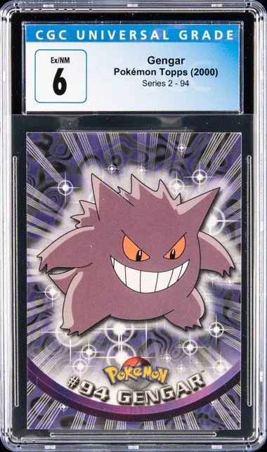 2000 Pokemon Topps Series 2 Gengar #94 card image
