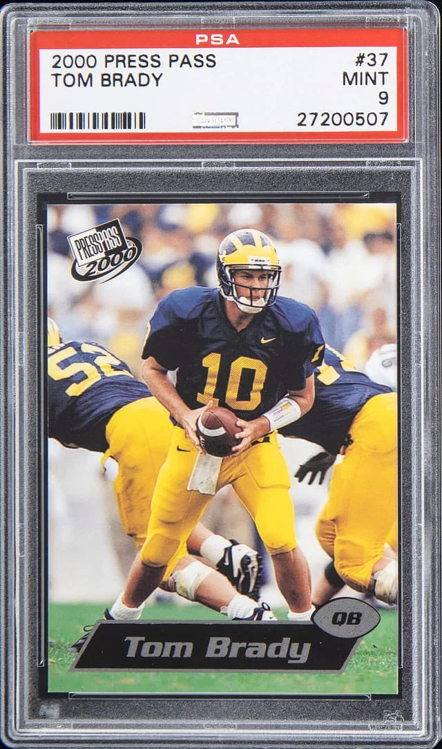 2000 Press Pass Tom Brady #37 card image