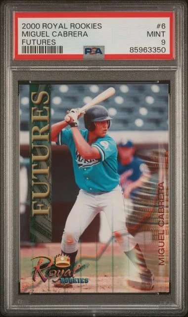 2000 Royal Rookies Futures Futures Miguel Cabrera #6 card image