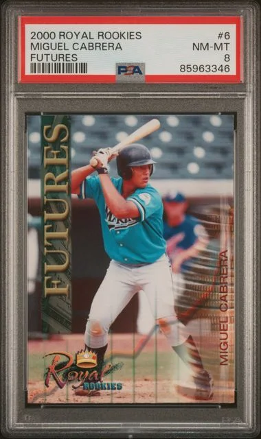 2000 Royal Rookies Futures Miguel Cabrera #6 card image