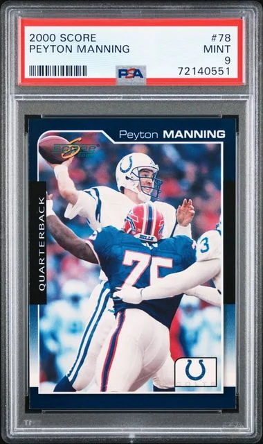 2000 Score Peyton Manning #78 card image
