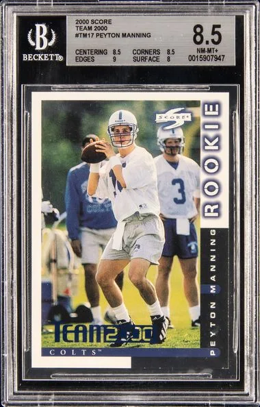 2000 Score Peyton Manning Team 2000 #TM17 card image