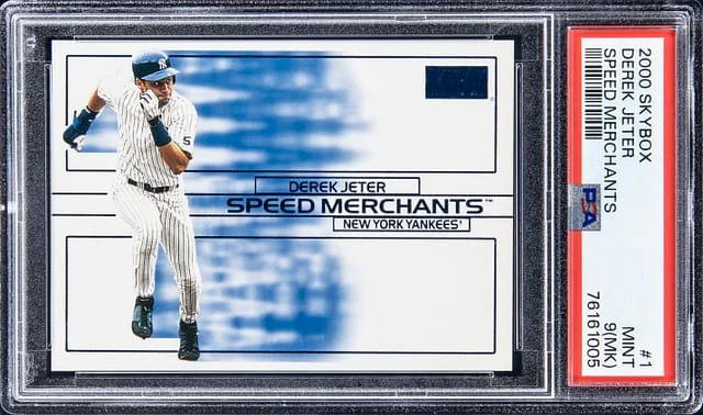 2000 SkyBox Derek Jeter Speed Merchants #1 card image