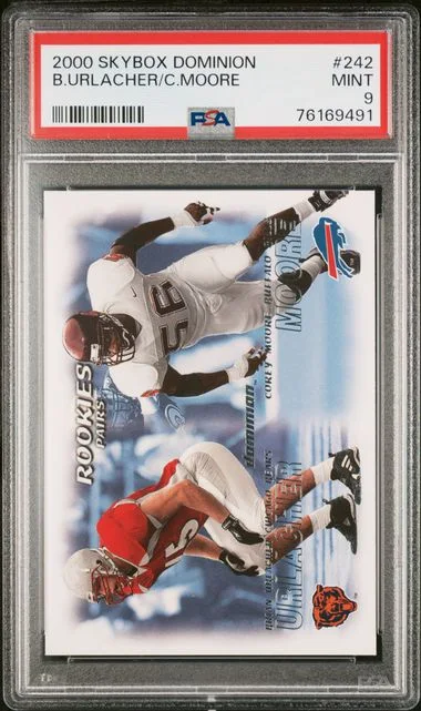 2000 SkyBox Dominion B.Urlacher/C.Moore #242 card image