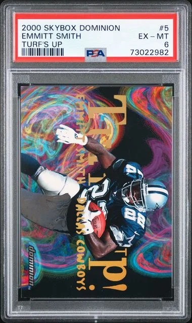 2000 SkyBox Dominion Emmitt Smith Turf's Up #5 card image