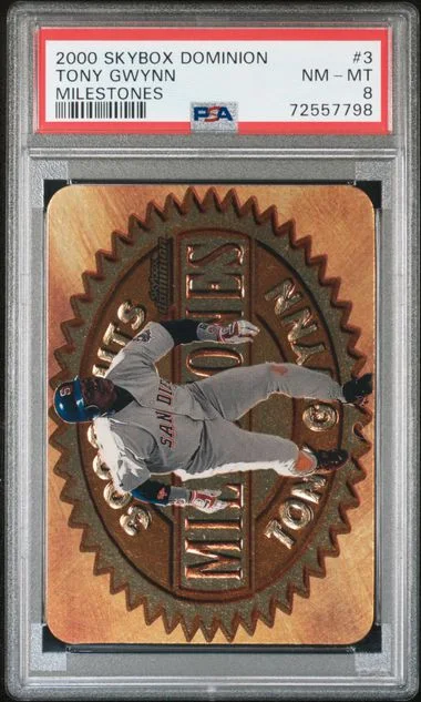 2000 SkyBox Dominion Tony Gwynn Milestones #3 card image