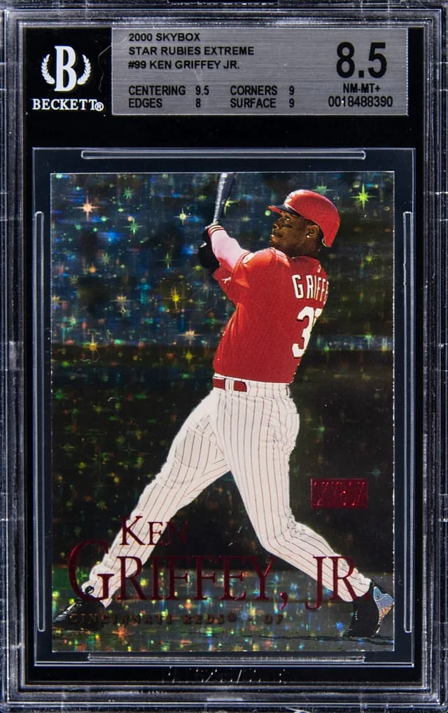 2000 SkyBox Ken Griffey Jr. Star Rubies Extreme #99 card image