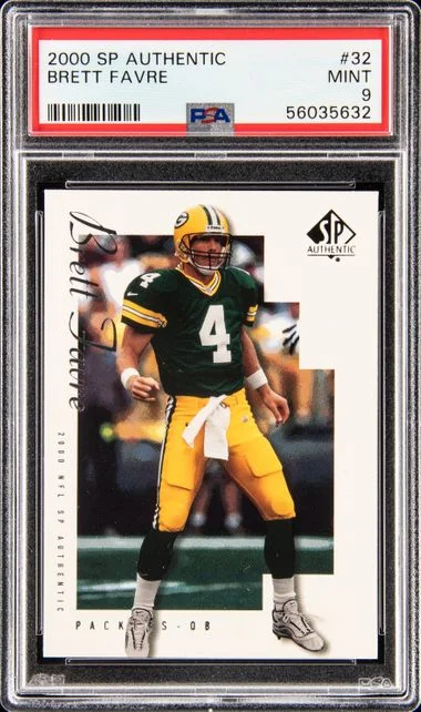 2000 SP Authentic Brett Favre #32 card image