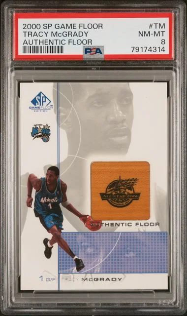 2000 SP Game Floor Authentic Floor Authentic Floor Tracy Mcgrady #TM card image