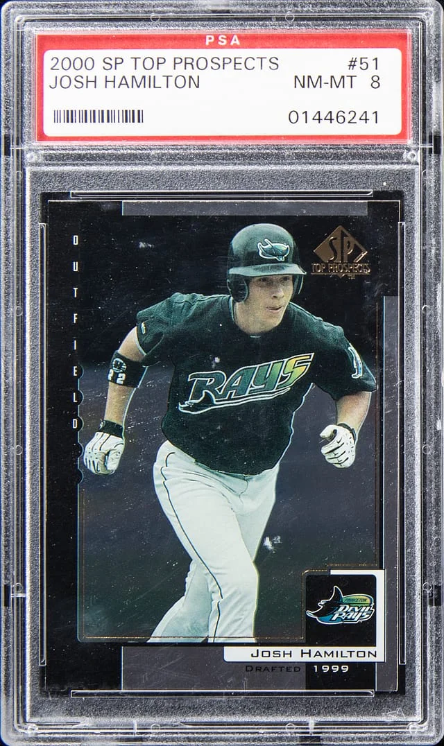 2000 SP Top Prospects Josh Hamilton #51 card image