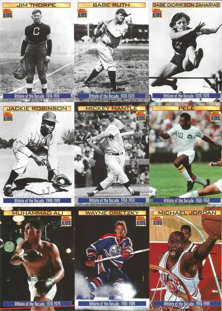 2000 Sports Illustrated for Kids I (January-November 2000) Michael Jordan Panels #865-873 card image