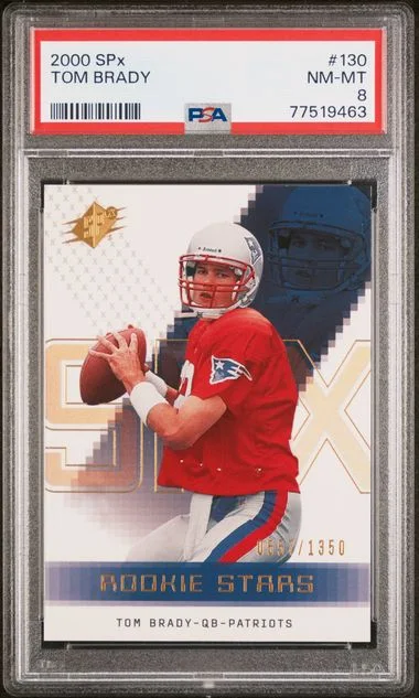 2000 SPx Tom Brady #130 card image