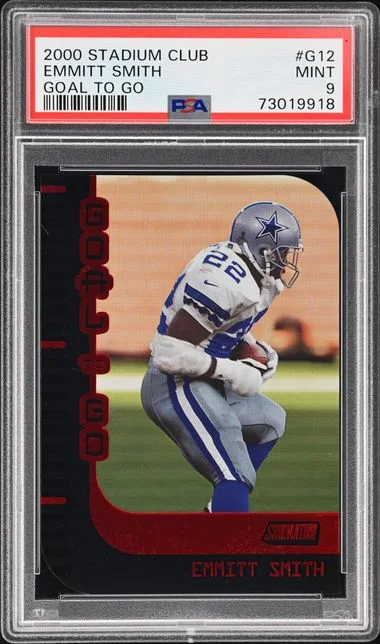 2000 Stadium Club Emmitt Smith Goal To Go #G12 card image
