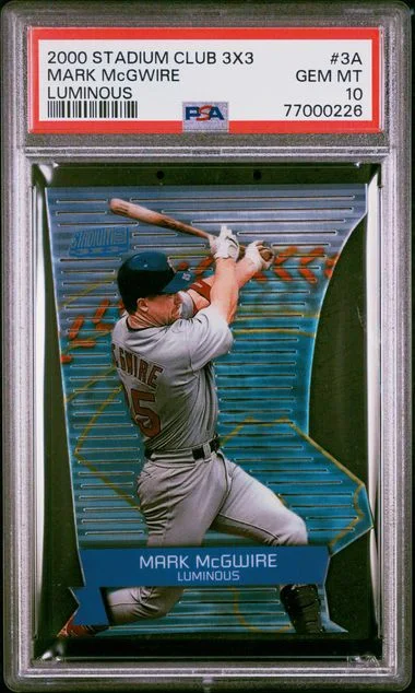 2000 Stadium Club Mark Mcgwire 3X3 #3A card image