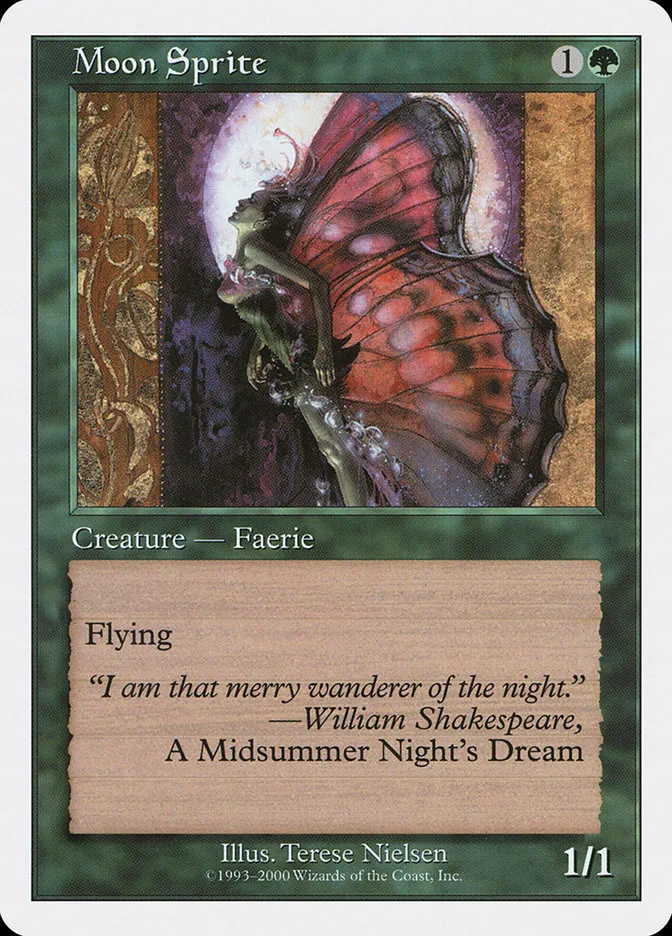 2000 Starter 2000 Moon Sprite uncommon #42 unlisted card image