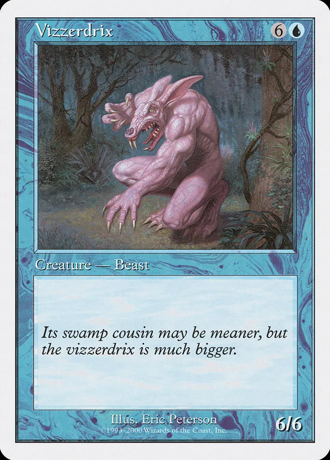 2000 Starter 2000 Vizzerdrix rare #20 unlisted card image