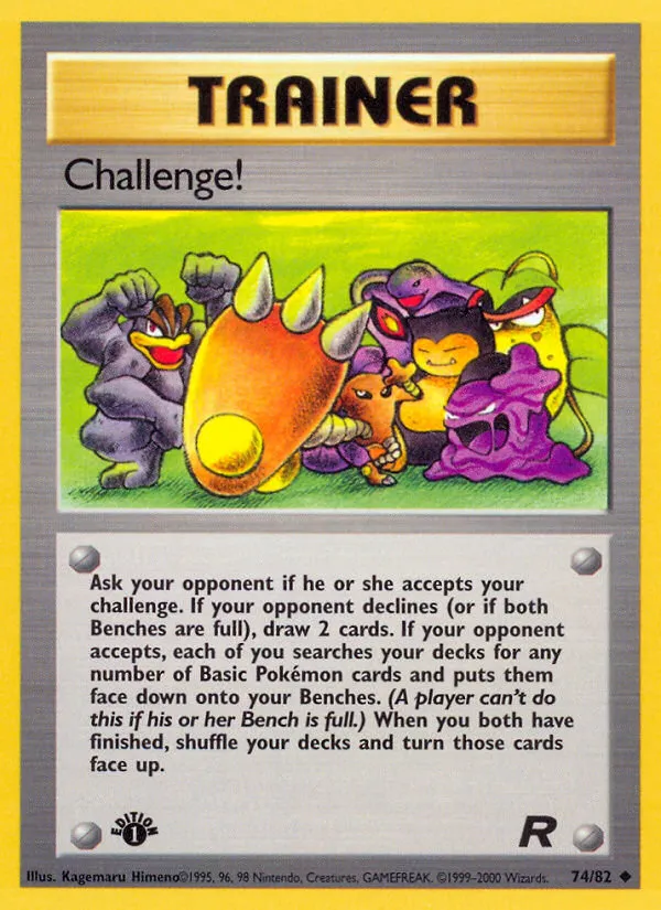 2000 Team Rocket Challenge! Uncommon #74/82 Uncommon card image