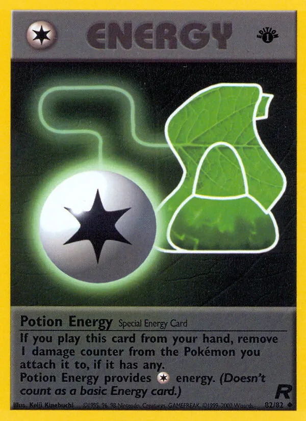 2000 Team Rocket Potion Energy Uncommon #82/82 Uncommon card image