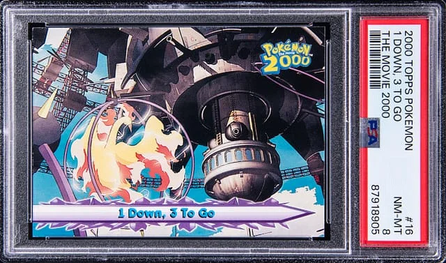 2000 Topps 1 Down, 3 To Go Pokemon The Movie 2000 #16 card image