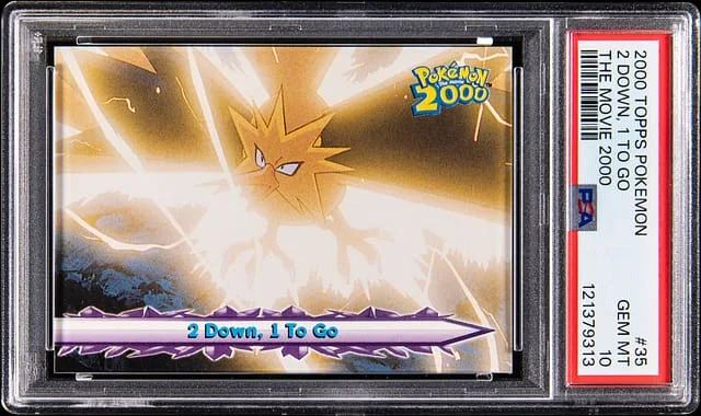 2000 Topps 2 Down, 1 To Go Pokemon The Movie 2000 #35 card image