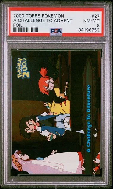 2000 Topps A Challenge To Adventure Pokemon The Movie 2000 Foil #27 card image